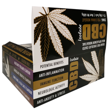 Load image into Gallery viewer, PSNLifestyle Sugar-Free Canna Nougat - 240mg CBD Box - Decadent Variety
