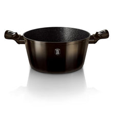 Load image into Gallery viewer, Berlinger Haus 24cm Marble Coating Casserole with Lid - Shine Black Edition
