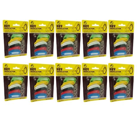 SourceDirect - Key Tags / Key Rings - Pack of 10 (120 Piece in Total) Buy Online in Zimbabwe thedailysale.shop
