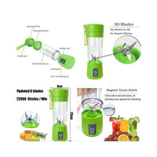 Load image into Gallery viewer, Purple USB Charged Portable Smoothie Blender
