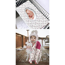 Load image into Gallery viewer, Convertible Baby Blanket Bag - Unicorn Stars
