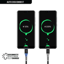Load image into Gallery viewer, Volkano Auto Disconnect Lightning Cable - Smart Series - 1.8m - Black
