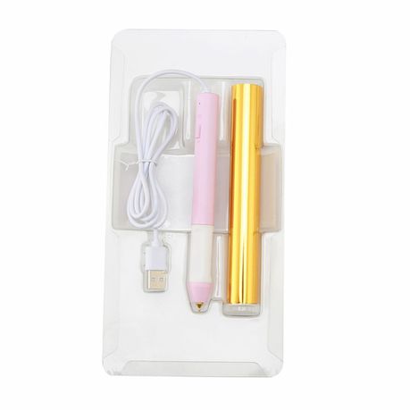 Foil USB Heat Pen (1.5mm nib) including Gold Foil Buy Online in Zimbabwe thedailysale.shop