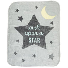 Load image into Gallery viewer, George &amp; Mason Baby - Printed Mink Blanket Grey
