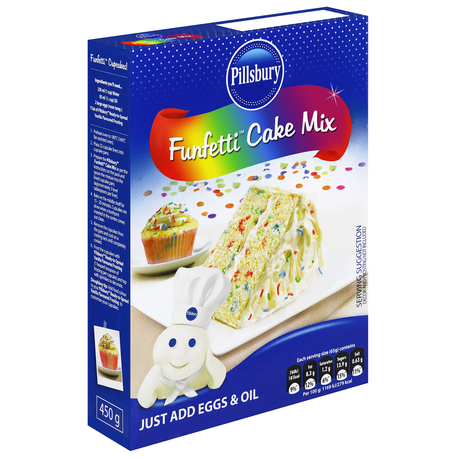 Pillsbury - Funfetti Cake Mix 450g Buy Online in Zimbabwe thedailysale.shop