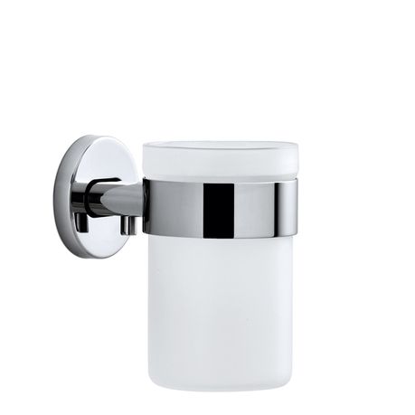 Blomus Toothbrush Glass Wall-Mounted with Stainless-Steel Holder AREO Buy Online in Zimbabwe thedailysale.shop