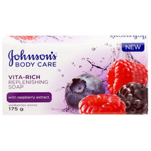 Load image into Gallery viewer, Johnson&#39;s Body Soap, Vita-Rich, Replenishing, 175g x 12
