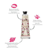 Load image into Gallery viewer, Panier des Sens - Rejuvenating Rose Hand Cream - 30ml
