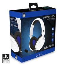 Load image into Gallery viewer, 4Gamers PRO4-50s Gaming Headset -PS4/PS5 - White
