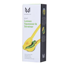Load image into Gallery viewer, Maisonware 2-in-1 Citrus Lemon and Lime Handheld Juicer
