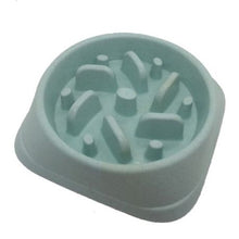 Load image into Gallery viewer, Slow Feeder Pet Bowl - Blue
