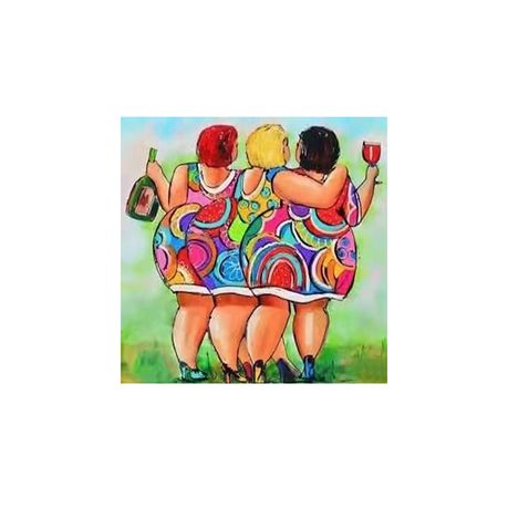 Diamond Painting DIY Kit,Full Drill, 30x30cm- Party Time 04 Buy Online in Zimbabwe thedailysale.shop