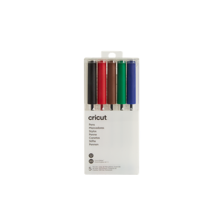 Cricut Explore/Maker Extra Fine Point Pen Set - Basics (5 Pack) Buy Online in Zimbabwe thedailysale.shop