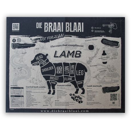Die Braai Blaai - Disposable Sheets