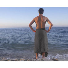 Load image into Gallery viewer, Terry Collection Cosy: Microfibre Towel: Large Bath Beach Gym Baby Grey
