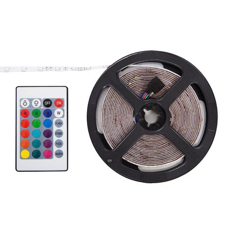 5m Colour Changing RGB LED Strip Light Buy Online in Zimbabwe thedailysale.shop