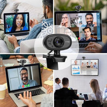 Load image into Gallery viewer, ArgomTech Web Cam HD 720P with Microphone CAM20
