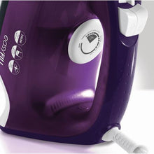 Load image into Gallery viewer, Morphy Richards Iron Steam / Dry / Spray Ceramic Purple 350ml 2400W Breeze Easy Fill
