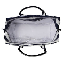 Load image into Gallery viewer, Totes Babe Milagro 46L Diaper Tote - Navy/White

