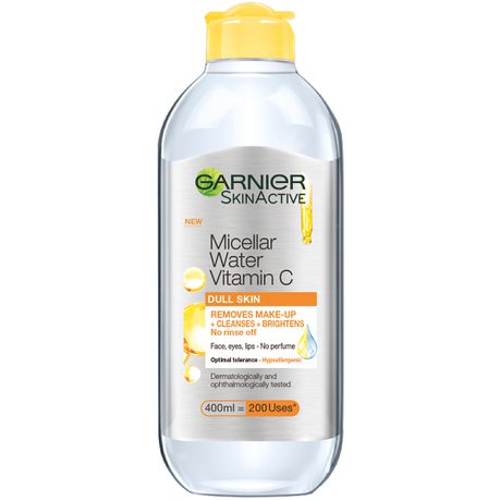 Garnier Skin Micellar Cleansing Water - Vitamin C 400ml Buy Online in Zimbabwe thedailysale.shop