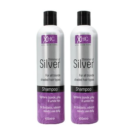 Xpel Shimmer Of Silver Purple Shampoo - 400ml x 2 Pack Buy Online in Zimbabwe thedailysale.shop