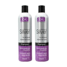 Load image into Gallery viewer, Xpel Shimmer Of Silver Purple Shampoo - 400ml x 2 Pack
