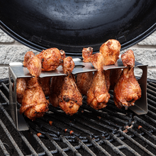 Load image into Gallery viewer, LK's Drumstick Braai Rack - Stainless Steel
