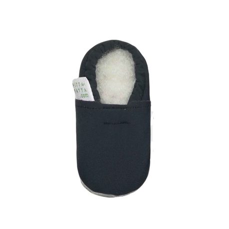 Pitta-Patta Soft Fleece Baby Shoe Slippers - Charcoal Size 3 Buy Online in Zimbabwe thedailysale.shop