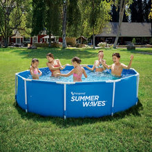 Load image into Gallery viewer, 10FT Summer Waves Active Frame Pool with pump
