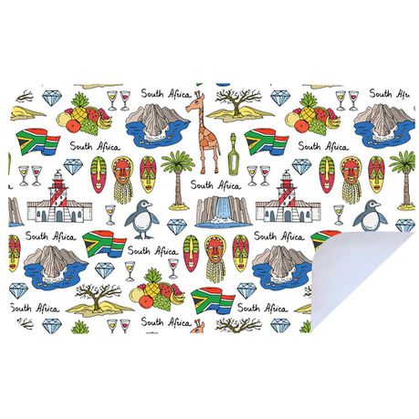 Bobums XL Microfibre Towel - Africa Vibe