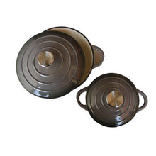 Load image into Gallery viewer, LMA Branded 7 Piece Cast Iron Cookware Set &amp; Two Piece Utensil Set - Grey
