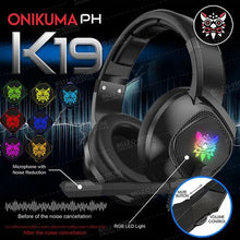 Load image into Gallery viewer, Onikuma K19 Professional Gaming Headset with Microphone

