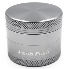Load image into Gallery viewer, Fesh Fesh - Herb Grinder / Tobacco Grinder (50mm, Silver)
