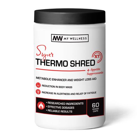 My Wellness - Thermo Shred XT - 60 Veggie Capsules