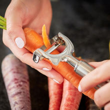 Load image into Gallery viewer, Roesle Swivel Peeler for Right or Left Hand in 18/10 Stainless Steel
