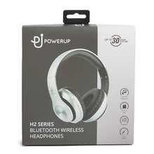Load image into Gallery viewer, PowerUp H2 Series Bluetooth Headphones - Silver
