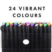 Load image into Gallery viewer, Oribibi - Fine Point Pens / Fine Tip Pen Set / Fineliners (24 pens, .4mm)
