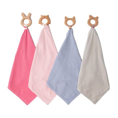 George & Mason Baby - Woodland Pink Teether with Blankie - Set of 4 Buy Online in Zimbabwe thedailysale.shop