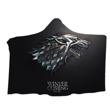 Load image into Gallery viewer, Game of Thrones Hooded Blanket No 3
