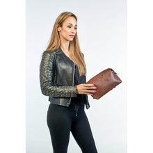 Load image into Gallery viewer, Brad Scott The Frankie Wrist Pouch - Brown
