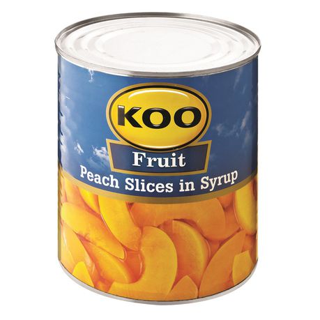 KOO - Peach Slices in Syrup 3.06kg Buy Online in Zimbabwe thedailysale.shop