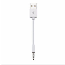 Load image into Gallery viewer, Pro Gamer 3.5mm Jack to USB Charger Audio Cable for iPod Car MP3-White
