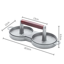 Load image into Gallery viewer, Double Burger Meat Press Mold Non-Stick
