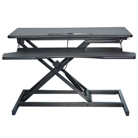 Heartdeco Height Adjustable Standing Desk Coverter Stand Up Desk Riser Buy Online in Zimbabwe thedailysale.shop