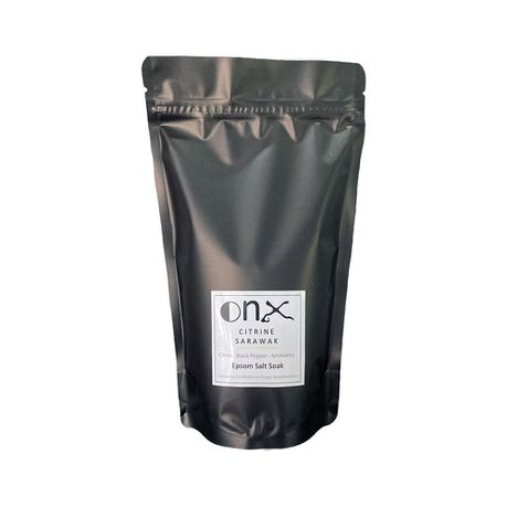 OnX Citrine Sarawak Scented Epsom Salt Soak - 500g Buy Online in Zimbabwe thedailysale.shop