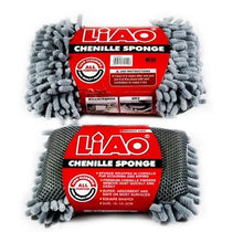 Load image into Gallery viewer, LIAO Chenille Microfiber sponge

