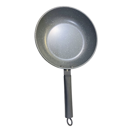 Grey non-stick pan