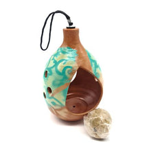 Load image into Gallery viewer, Kirchhoff's Hanging Terracotta Barbet Bird Feeder
