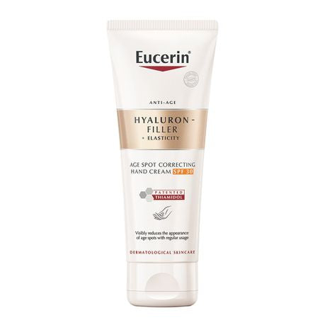 Eucerin Hyaluron Filler & Elasticity Age Spot Correcting Hand Cream - 75ml Buy Online in Zimbabwe thedailysale.shop