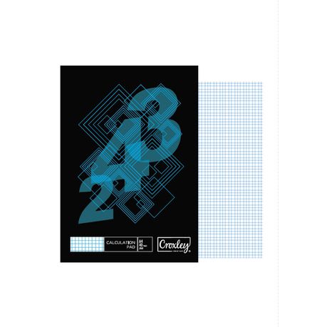 Croxley JD141 40 Sheet A4 Calculation Pad - 5mm Squares (Pack of 10) Buy Online in Zimbabwe thedailysale.shop